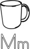 Mug Coloring Page