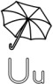 Umbrella Coloring Page